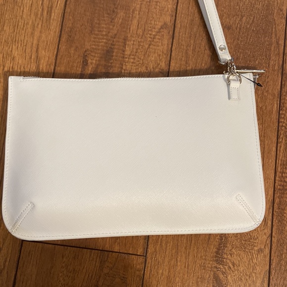 WHBM White Floral Clutch - Picture 5 of 12